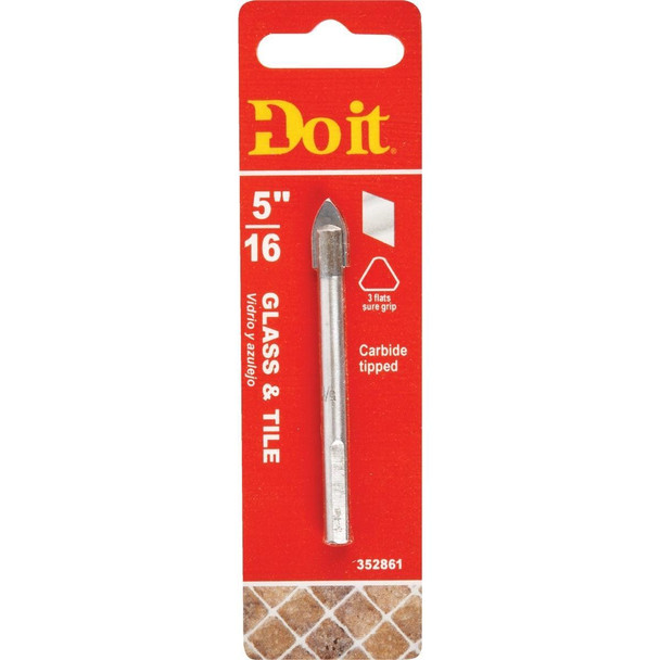263441DB 5/16 In. x 2-7/8 In. Carbide Glass & Tile Drill Bit