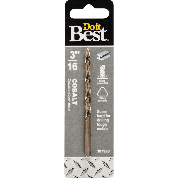 249371DB 3/16 In. Cobalt Drill Bit