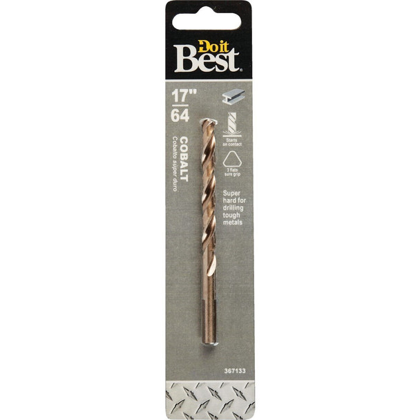 249961DB 17/64 In. Cobalt Drill Bit