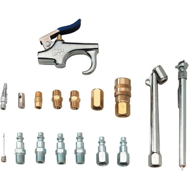 MP284701AV Campbell Hausfeld Air Compressor Accessory Kit, (17-Piece)