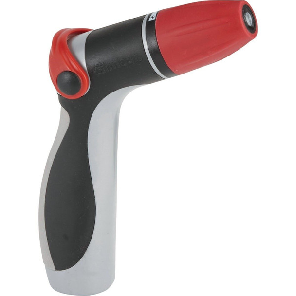855052-1001 Gilmour Pro Zinc Crush Proof Pistol Nozzle, Black & Gray