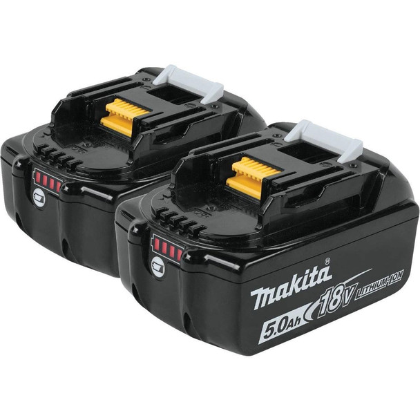 BL1850B-2 Makita 18 Volt LXT Lithium-Ion 5.0 Ah Tool Battery (2-Pack)