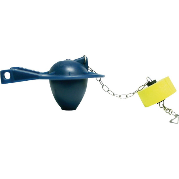 65BP Korky Briggs Vacuity Toilets Rubber Flapper with Adjustable Float and Stainless Steel Chain