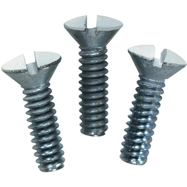 000-88000-PRT Leviton White 1/2 In. Metal Wall Plate Screw (100-Pack)