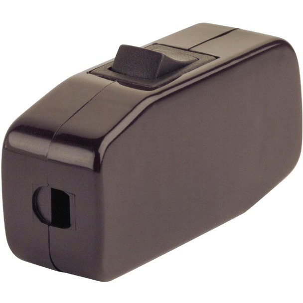 012-5410 Leviton 3A Brown Heavy-Duty Rocker Cord Switch