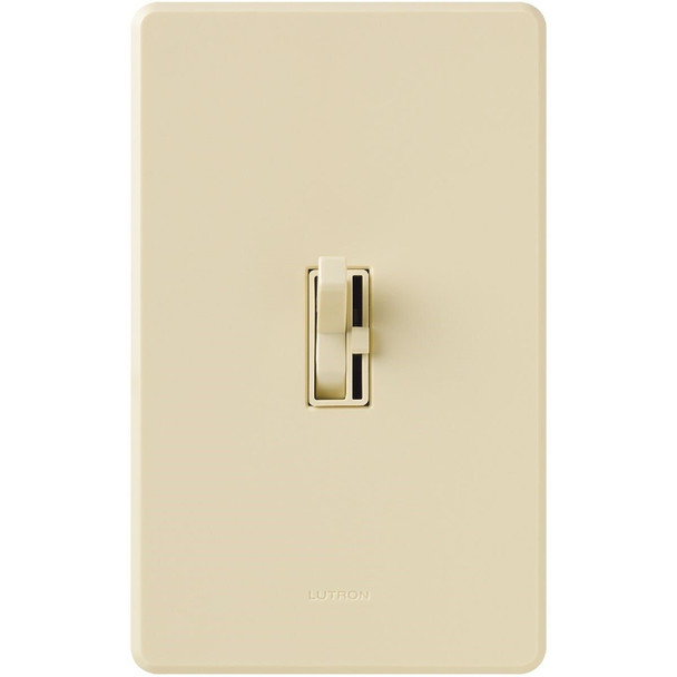TGCL-153PH-IV Lutron Toggler Incandescent/Halogen/LED/CFL Ivory Slide Dimmer Switch
