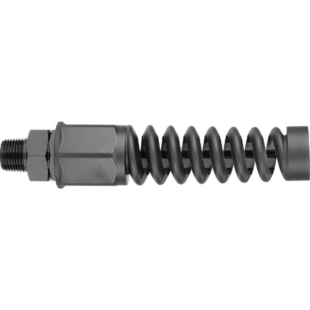 RP900500 Flexzilla Pro 1/2 In. Barb 3/8 In. MNPT Reusable Air Hose End