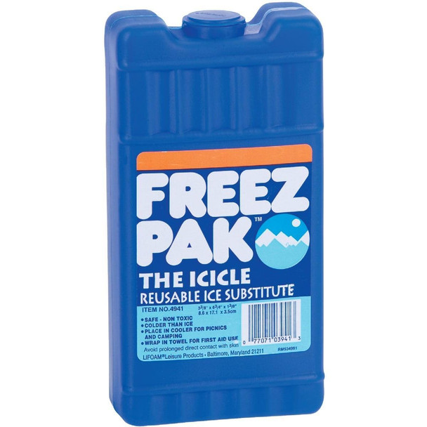 4941 Lifoam Freez Pak 16 Oz. Blue Cooler Ice Pack