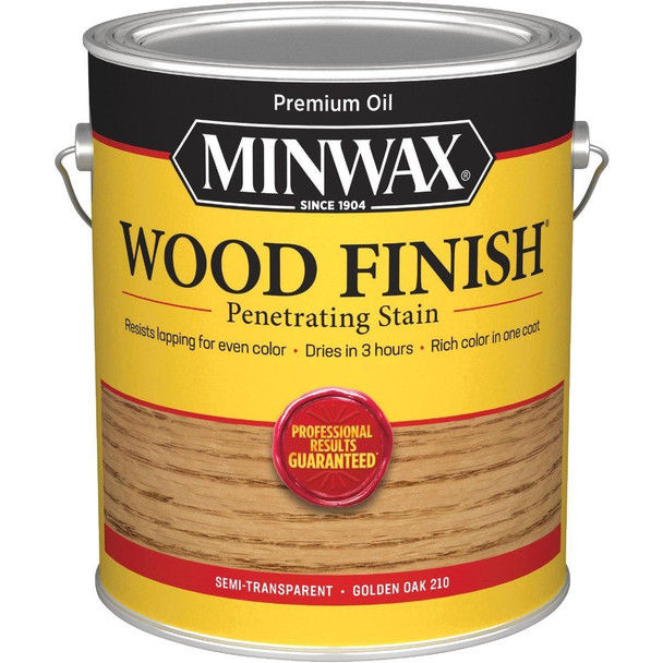 710710000 Minwax Wood Finish VOC Penetrating Stain, Golden Oak, 1 Gal.