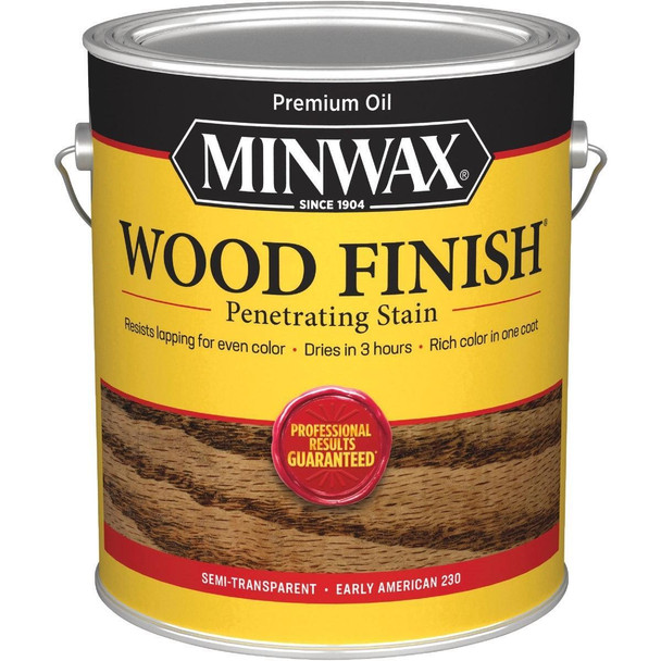 710780000 Minwax Wood Finish VOC Penetrating Stain, Early American, 1 Gal.
