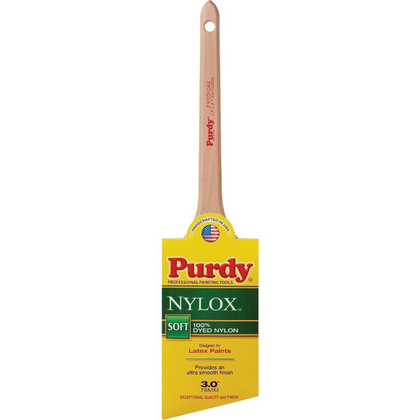 144080230 Purdy Nylox Dale 3 In. Angular Trim Soft Paint Brush