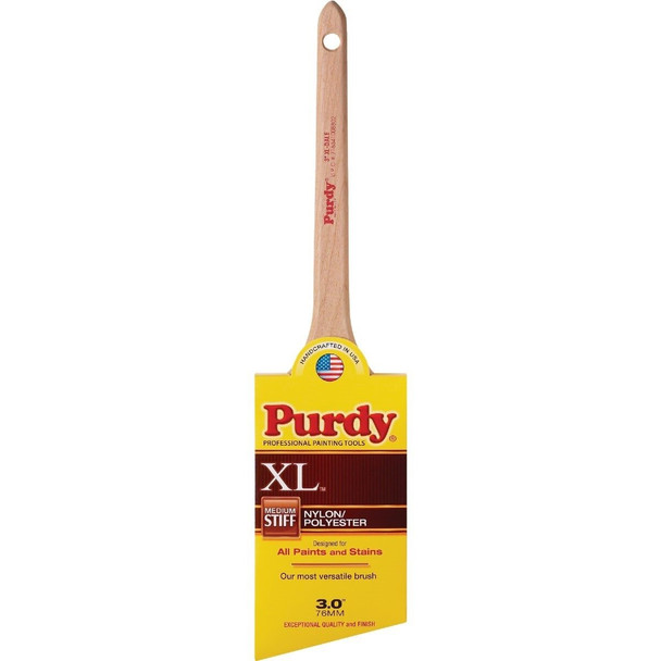 140080330 Purdy XL-Dale Nylon/Polyester Brush Thin Angle Sash,3"
