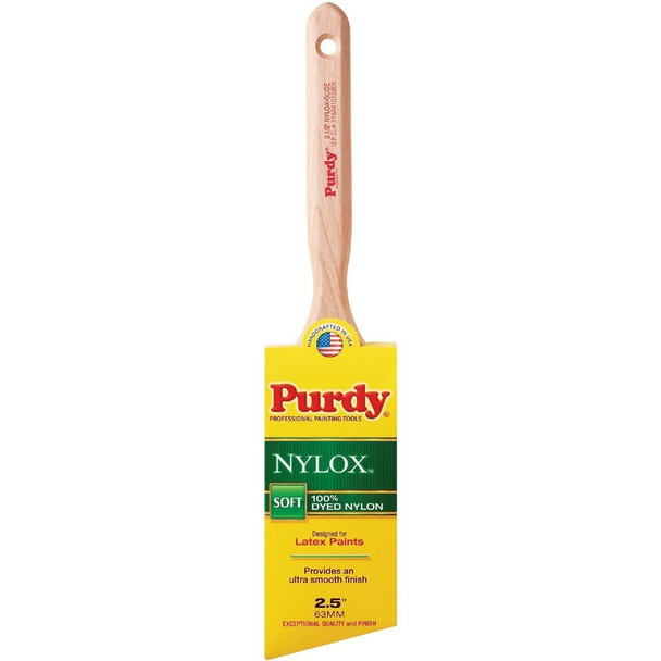 140152225 Purdy Nylox-Glide 100% SRT Tynex Nylon Brush Angle Sash,2-1/2"