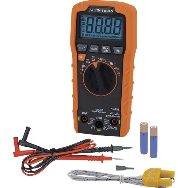 MM420 Klein 600V Auto Ranging Digital Multimeter
