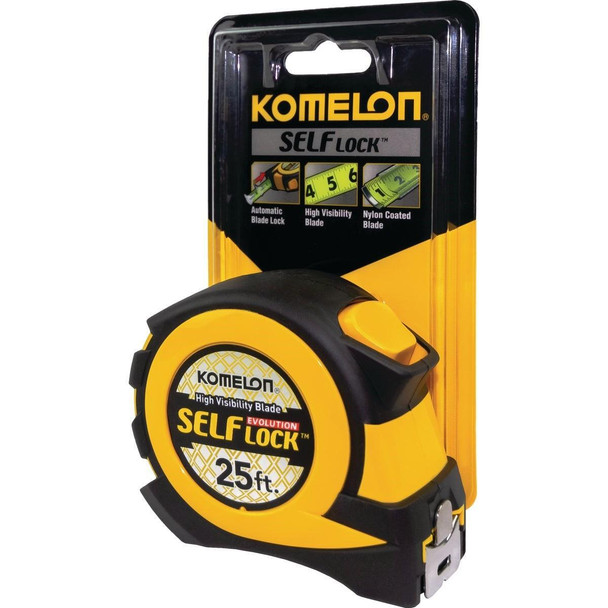 EV2825 Komelon Evolution 25 Ft. Self-Lock Tape Measure