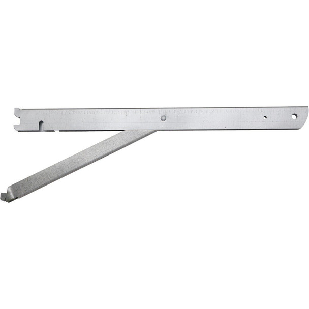 BK-0103-22 John Sterling Fast-Mount 20 In. Galvanized Steel Supported Shelf Bracket