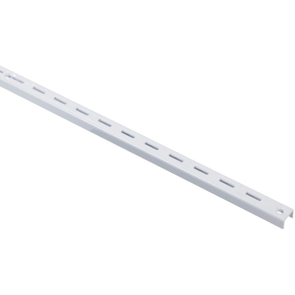 80 WH 72 Knape & Vogt 80 Series 72 In. White Steel Adjustable Shelf Standard
