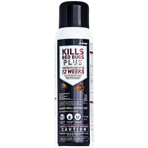 217 JT Eaton 17.5 Oz. Aerosol Spray Bedbug Killer Plus