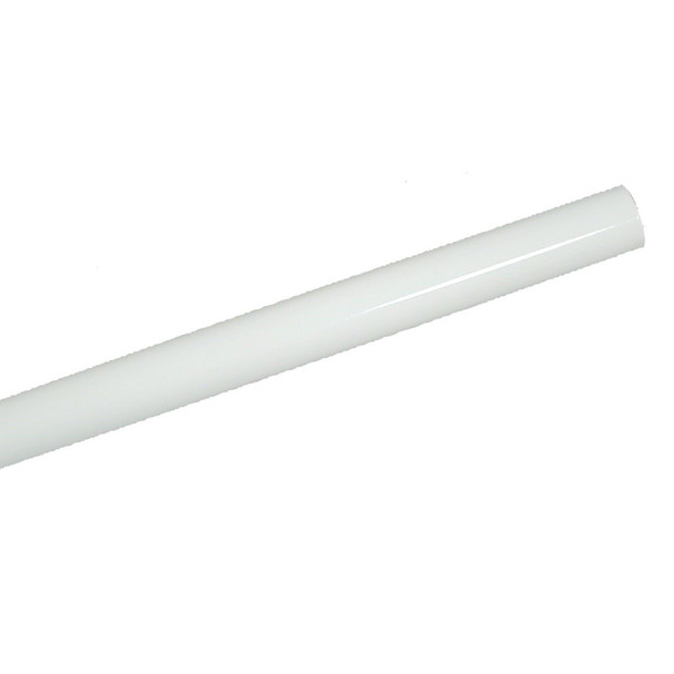 0018-8 John Sterling Closet-Pro 8 Ft. x 1-1/4 In. Extra Heavy-Duty Cut-to-Length Closet Rod, White