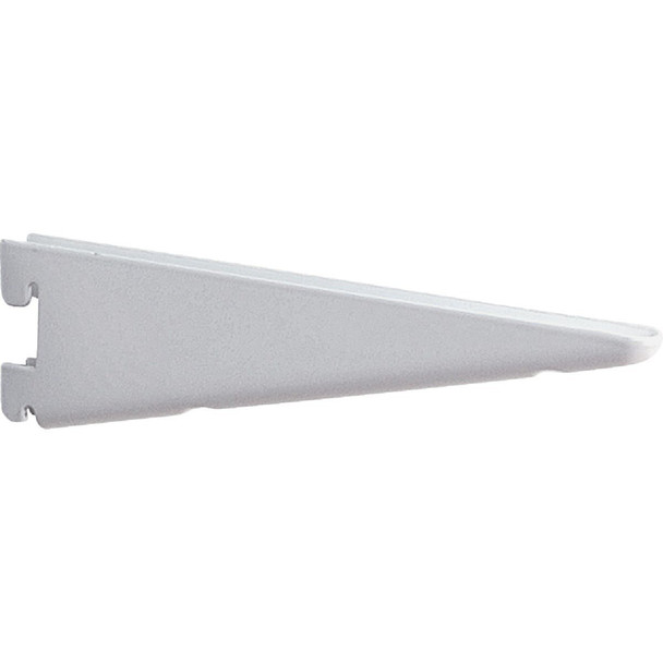 182 WH 12.5 Knape & Vogt 182 Series 12-1/2 In. White Steel Heavy-Duty Double-Slot Shelf Bracket