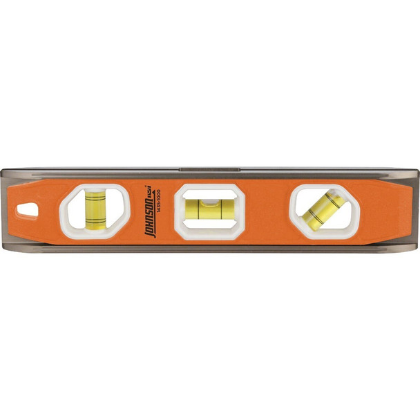 1435-1000 Johnson Level Big J Pro 10 In. Aluminum Magnetic Torpedo Level