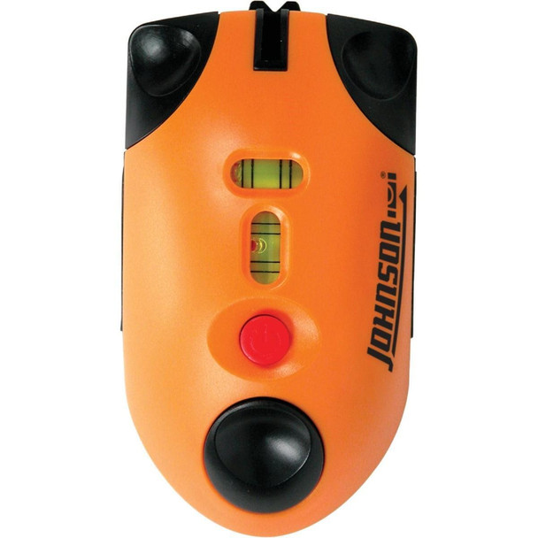 9250 Johnson Level LaserMouse 30 Ft. Manual-Leveling Line Laser Level
