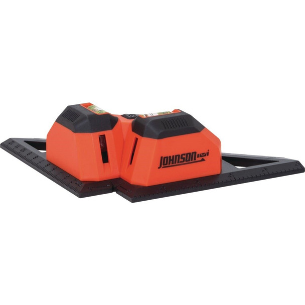40-6624 Johnson Level 23 Ft. Manual-Leveling Line Laser Level for Tile & Flooring