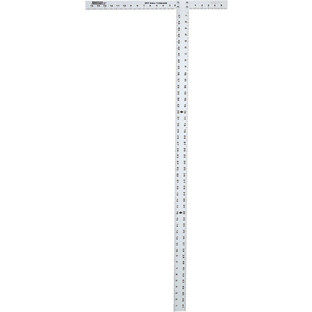 JTS48HD Johnson Level 48 In. Aluminum English Heavy-Duty Drywall Square
