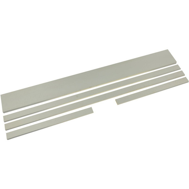 15103068 Johnson Hardware 1510 Series 36 In. To 80 In. White Pocket Door Frame