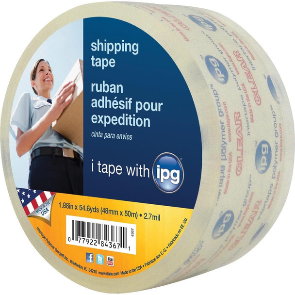 4367 IPG 1.88 In. x 54.6 Yd. Clear Sealing Tape