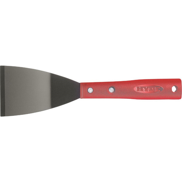 12070 Hyde 3 In. Stiff Bent Blade Chisel Extension Pole Scraper
