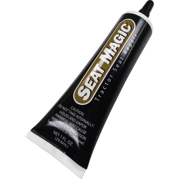 190 Good Vibrations Seat Magic 1 Oz. Black Vinyl Repair Adhesive