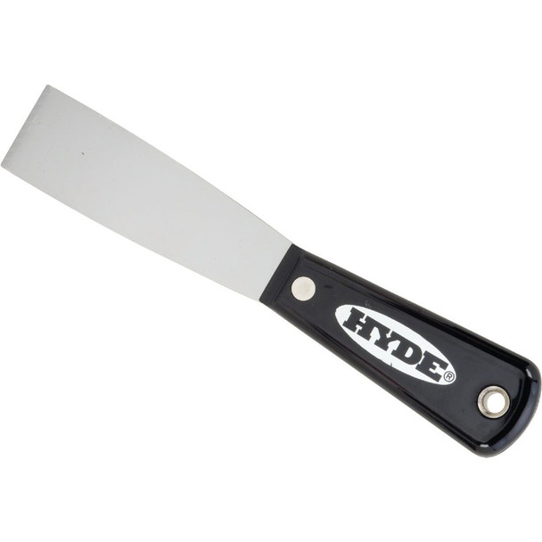 02050 Hyde Black & Silver 1-1/4 In. Stiff Professional Putty Knife