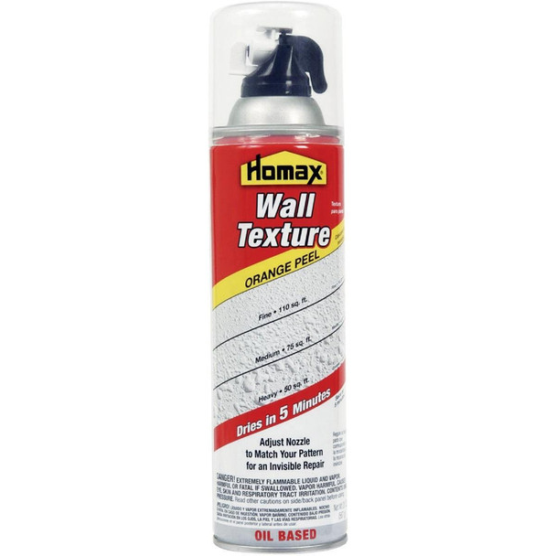 4055-06 Homax White 20 Oz. Orange Peel and Splatter Spray Texture