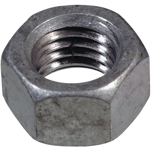 829308 Hillman 1/2 In. 13 tpi Grade 2 Stainless Steel Hex Nuts (50 Ct.)
