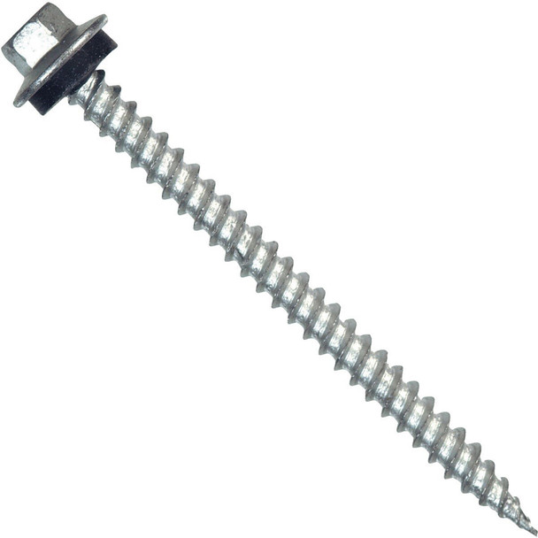 560910 Hillman Tap-N-Seal #10 x 2 - 1/2 In. Hex Washer Head Screw (75 Ct.)