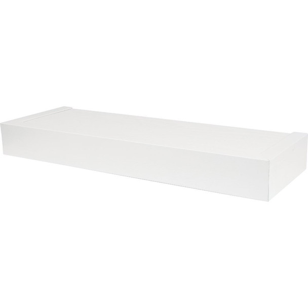 515601 High and Mighty 18 In. White Floating Shelf