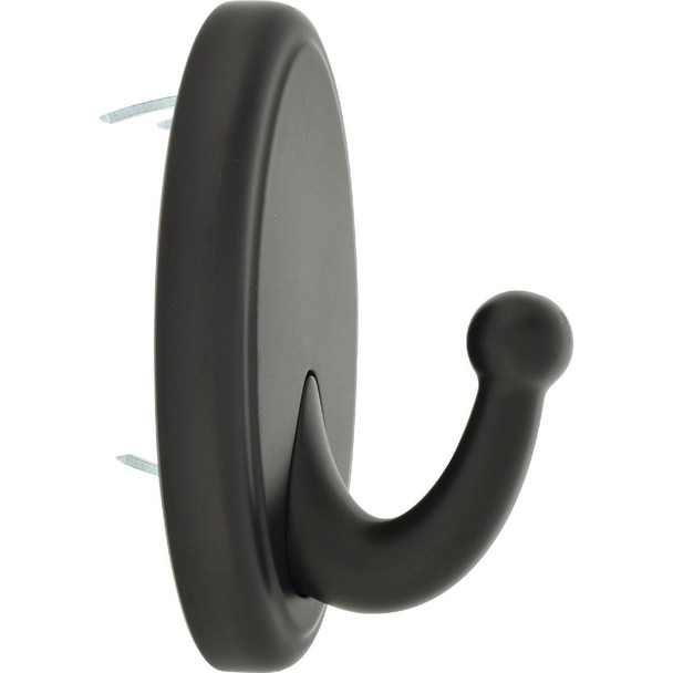 515822 Hillman Fastener High and Mighty Oval Oil Rubbed Bronze Plastic Wall Hook