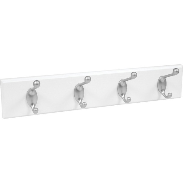 515703 High and Mighty 18 In. 30 Lb Capacity White Hook Rail
