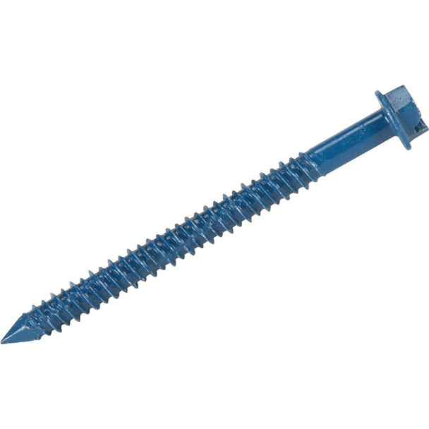 375296 Hillman 1/4 In. x 2-3/4 In. Hex Washer Tapper Concrete Screw Anchor (100 Ct.)
