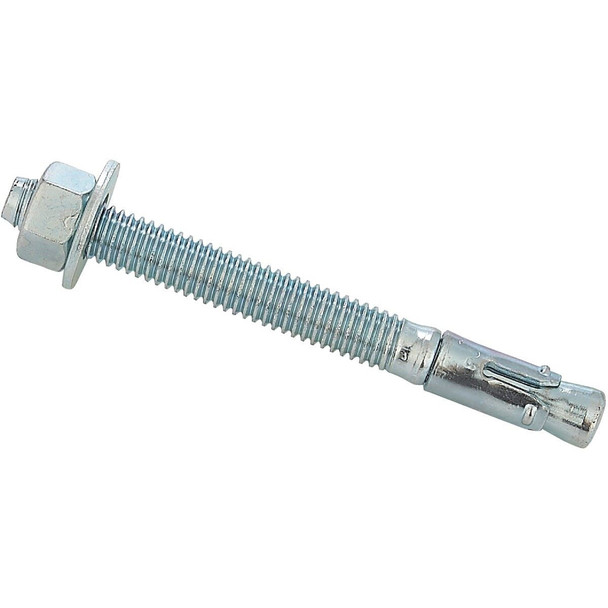 370985 Hillman Power Stud 3/8 In. x 3-3/4 In. Zinc-Plated Wedge Anchor (25 Ct.)