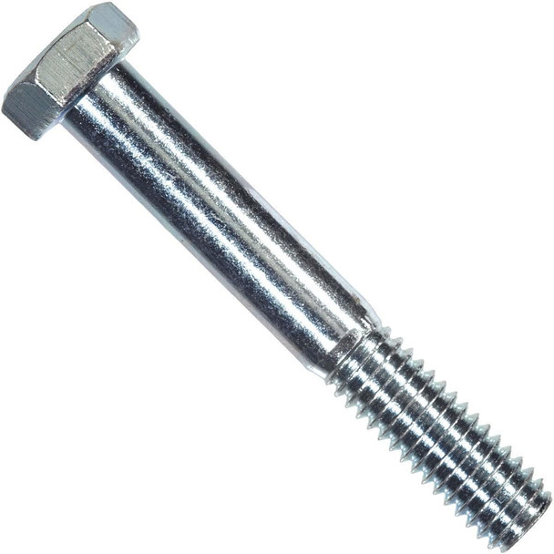 190015 Hillman 1/4 In. x 1 In. Grade 2 Zinc Hex Bolts (100 Ct.)