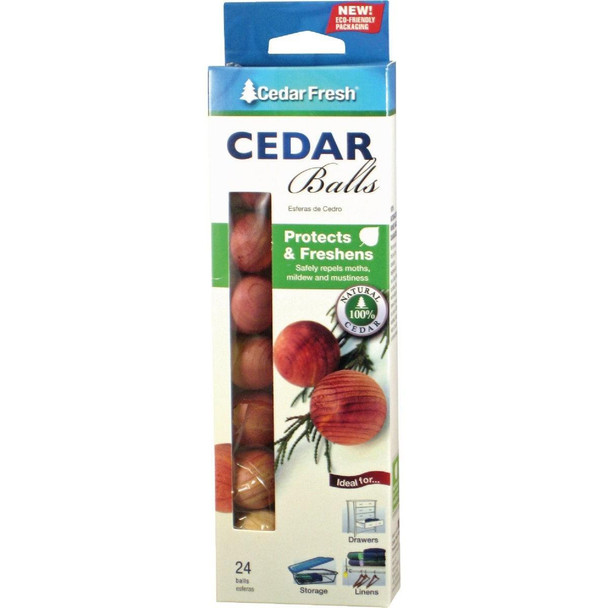 HH17824 Cedar Fresh Cedar Wood Cedar Balls (24-Pack)