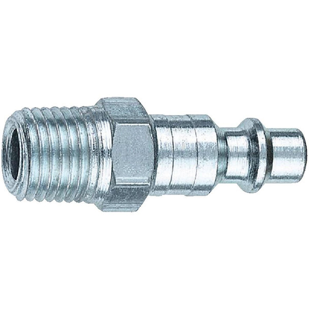 CP21 Tru-Flate Industrial/Milton 1/4 In. MNPT Steel Industrial Plug (10-Pack)