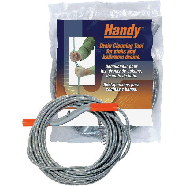 8PQH General Wire 1/4 In. x 8 Ft. Carbon Steel Cleanout Drain Auger