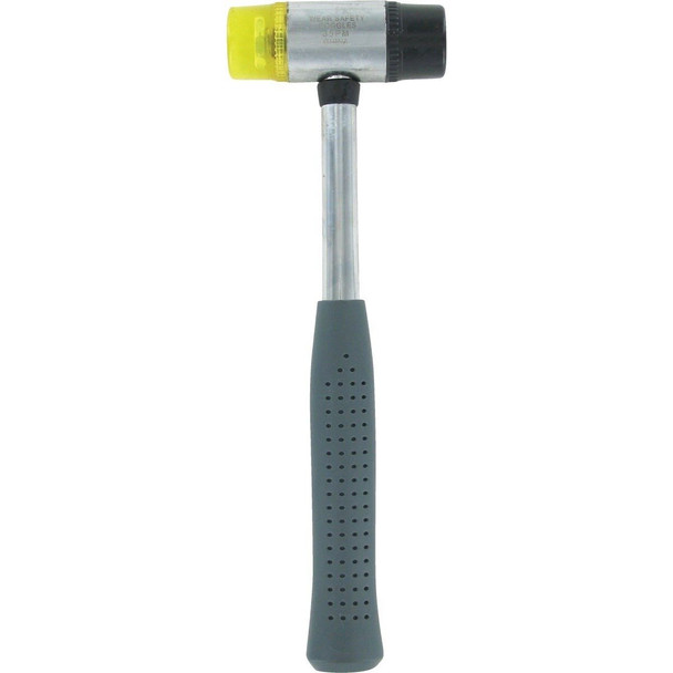 35PM Great Neck 8 Oz. Plastic/Rubber Mallet with Tubular Steel Handle