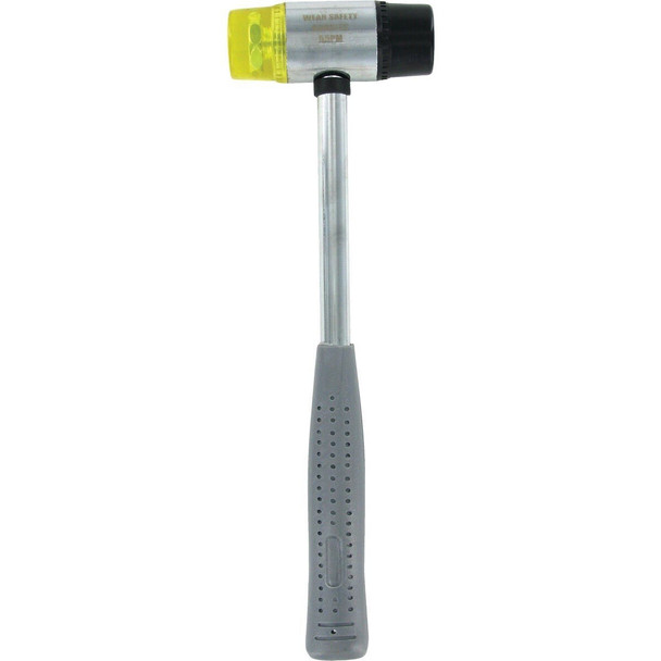 55PM Great Neck 12 Oz. Plastic/Rubber Mallet with Tubular Steel Handle