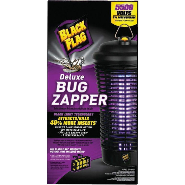 BZ-40DX Black Flag 5500V Deluxe Bug Zapper