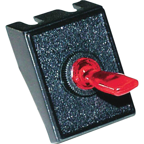 41210 Calterm Red Male Blade 20A Toggle Switch & Panel Combination