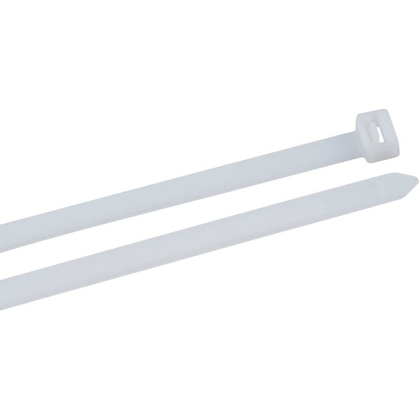 45-548 Gardner Bender 48 In. x 0.35 In. Natural Color Heavy-Duty Nylon Cable Tie (10-Pack)